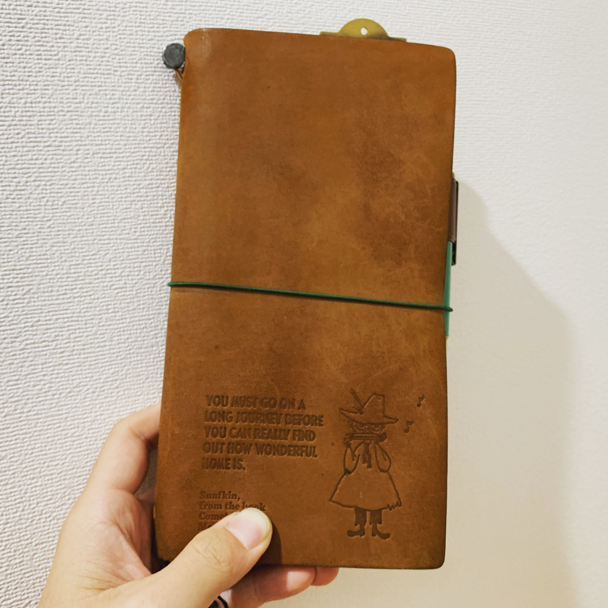 TF トラベラーズノート キャメル MOOMIN スナフキン 【公式通販】