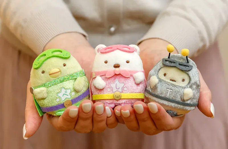 すみっコぐらし 10周年 ファンクラブ限定 てのりぬいぐるみセット