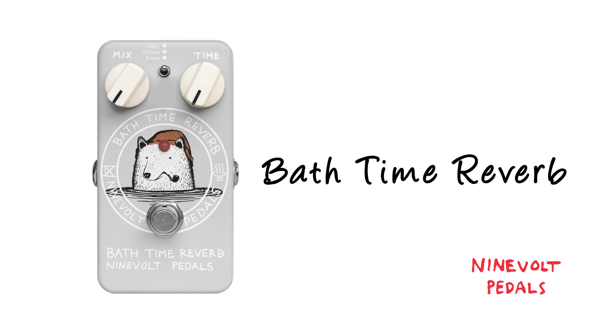 ギター Bath Time Reverb Ninevolt Pedals NINEVOLT PEDALS bathtime