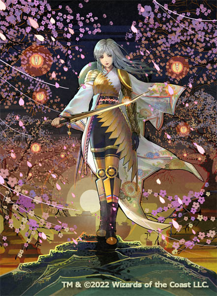 MTG 神河 : 輝ける世界 放浪皇 百瀬寿 エッチングfoil 日本語版 MTG 神