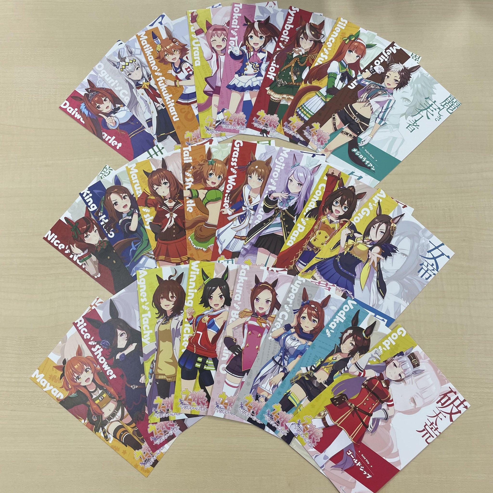 ファッション ウマ娘 プリティーダービー×アトレ秋葉原」ポストカード