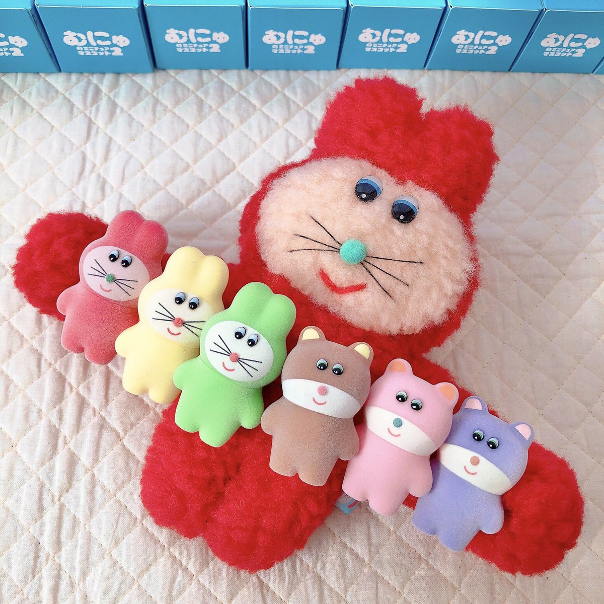 むにゅ ぬいぐるみ プクプク シュピン ピンクちゃん ピンクちゃんズ