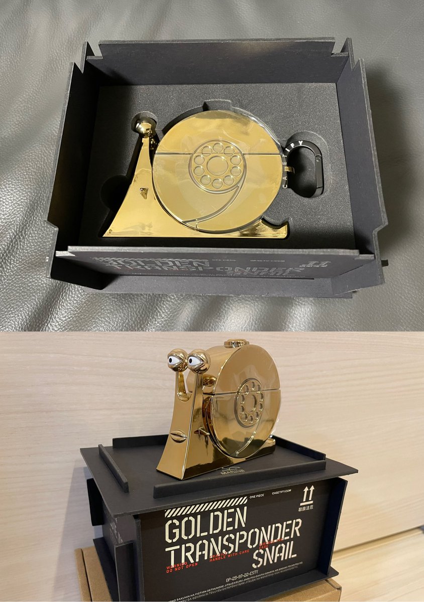 CASETiFY AirPods Pro ケース 第2世代 ゴールデン電伝虫 Casetify