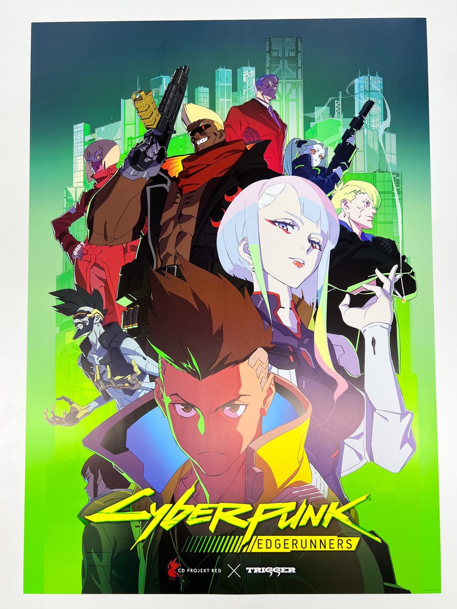RT @waka_geek: 『サイバーパンク: エッジランナーズ』と『TRIGGER
