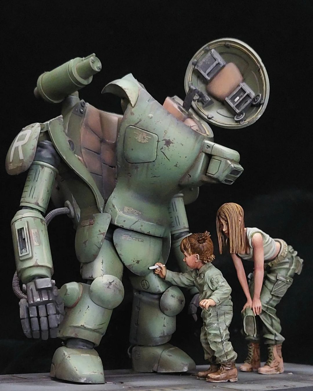 未組立 wave マシーネンクリーガー 1/20 S.A.F.S スーパーボール 横山