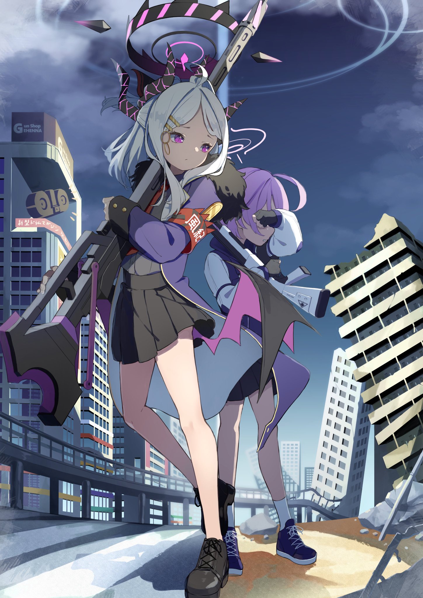 空崎ヒナ スリーブ プレイマット セット ブルーアーカイブ ブルアカ