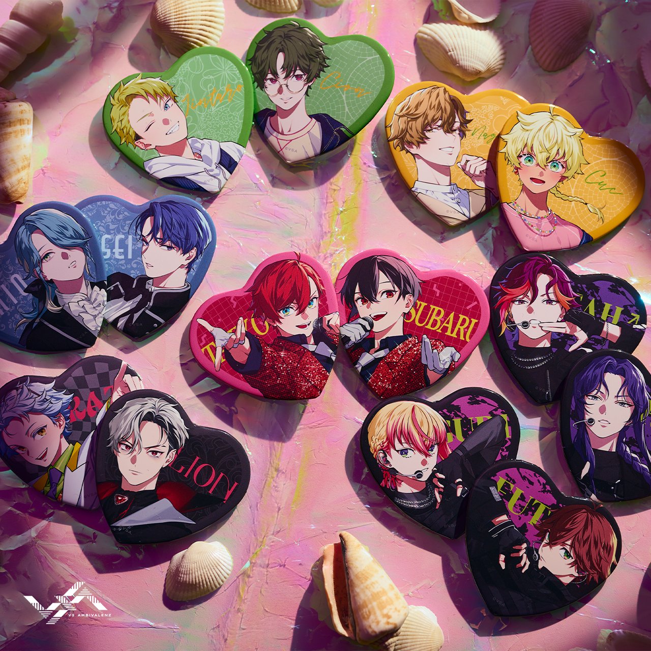 ビバレン XlamV イッセイ ファーストライブ 缶バッジ