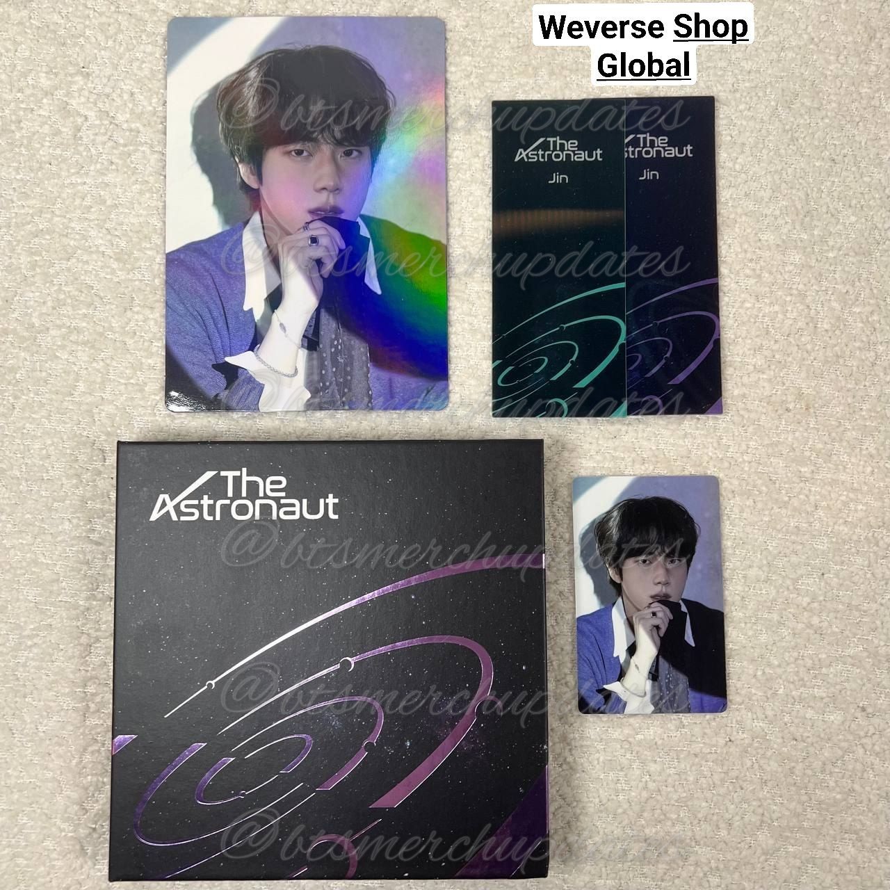 BTSジンthe Astronaut ユニバ抽選ラキドロトレカ BTS ジン JIN The