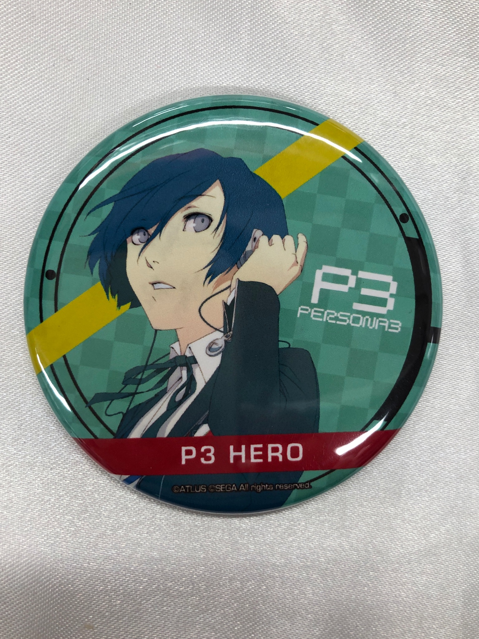 ペルソナ ライブ Q番シアターへようこそ 缶バッジ 主人公 結城理