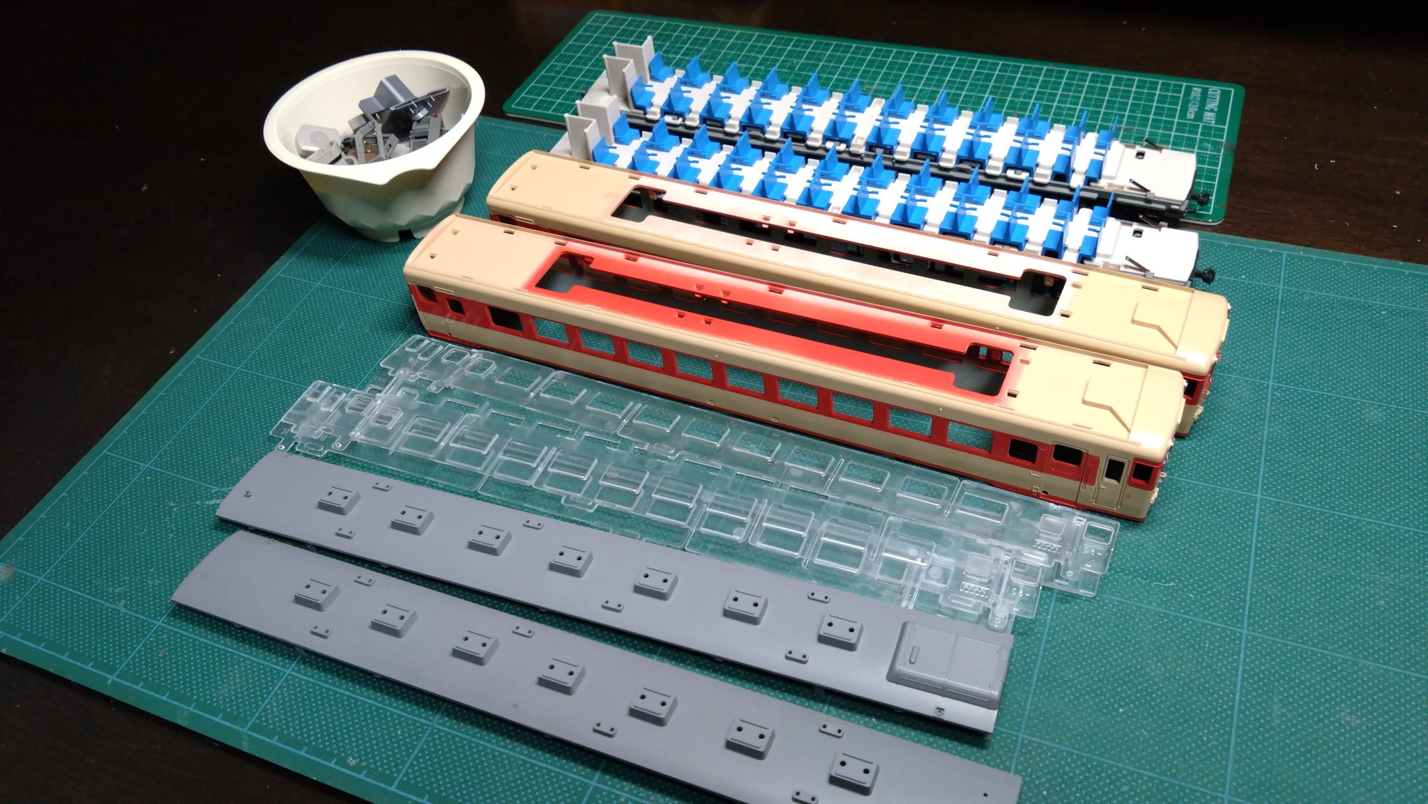 KTM カツミ 20系 客車 ナハネ 20 鉄道模型 HOゲージ W6103911