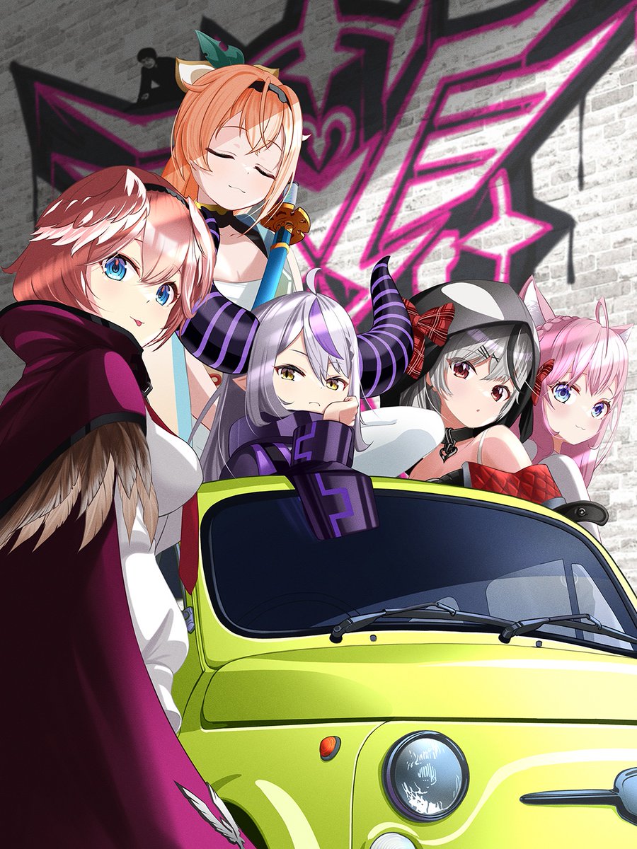 鷹嶺ルイ＆博衣こより＆沙花叉クロヱ＆ラプラス・ダークネス＆風真