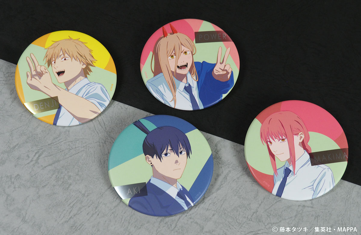 チェンソーマン ホログラムマット缶バッジ ハロウィンナイト マキマ 42