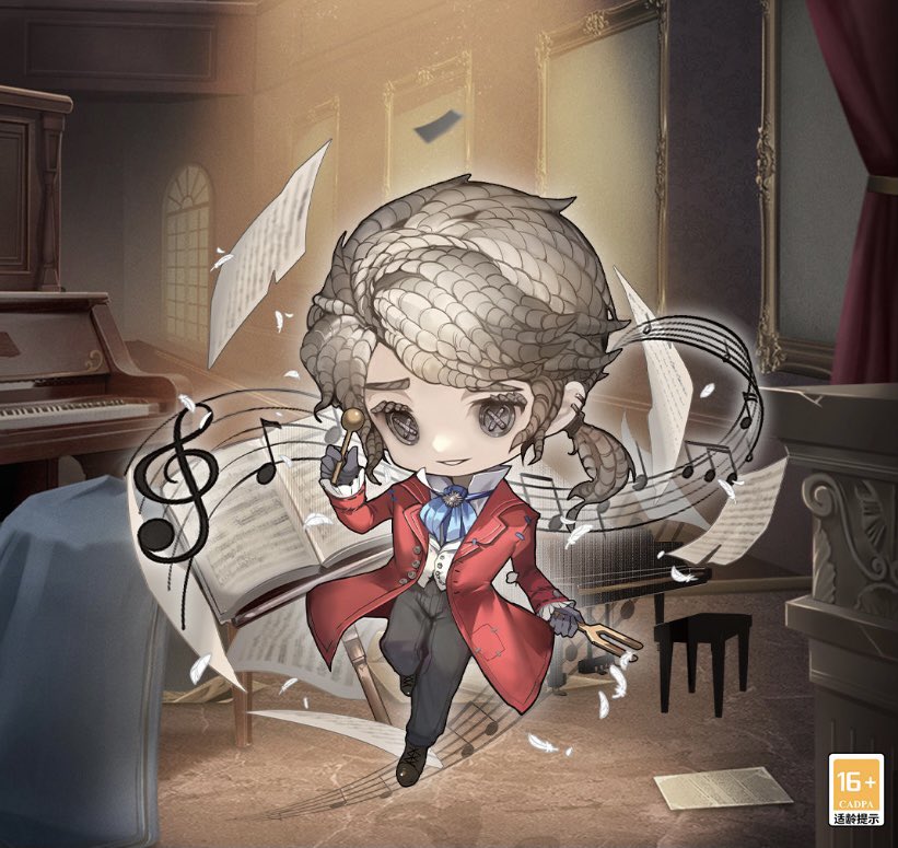 Process of Character Design] ▽ Composer 