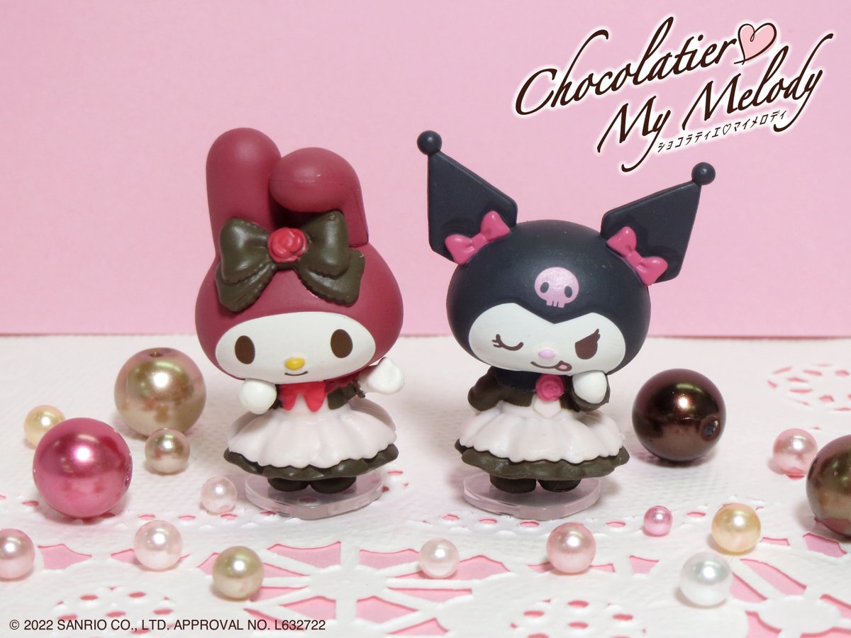 発売中【Chocolatier ♡ My Melody】 マイメロディとクロミの制服は