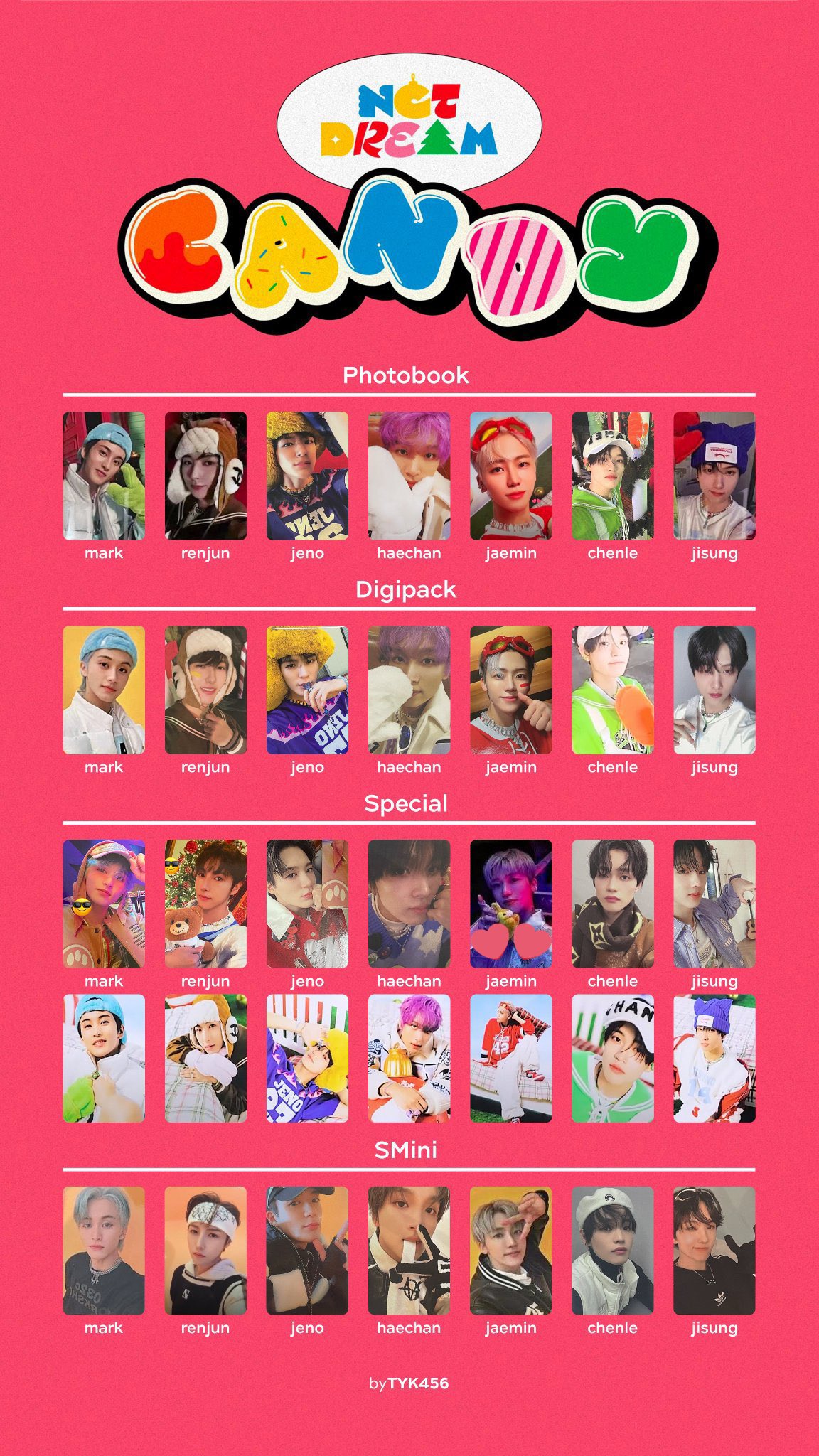 NCTDREAM ドリム チソン mu-mo ラキドロ MD トレカ まとめ売り