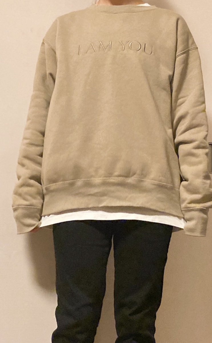 藤井風 スウェット I AM YOU Sサイズ ベージュ 藤井風 fujiikaze