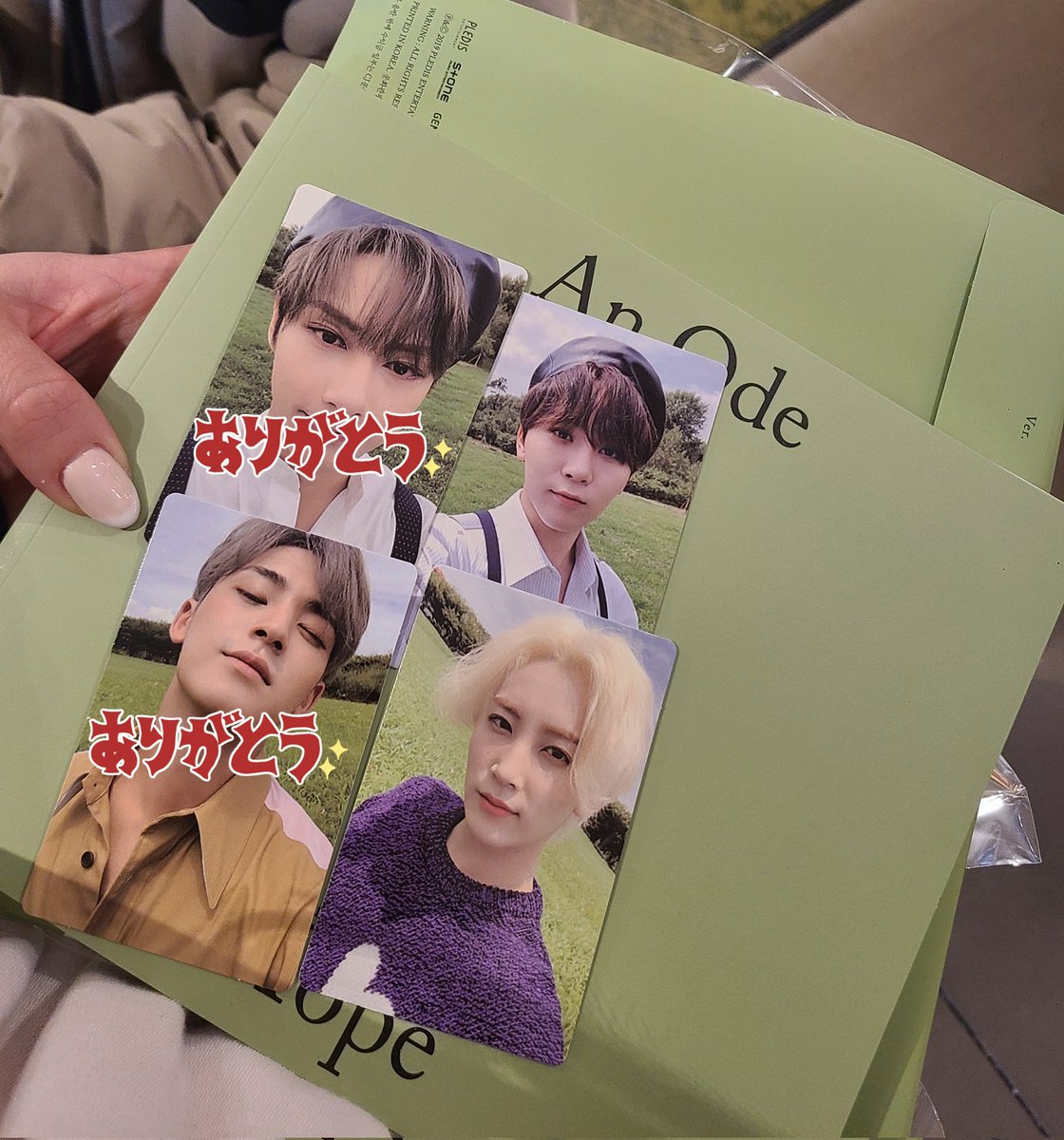 SEVENTEEN セブチ サノク トレカ AnOde Fear 독 ジョンハン SEVENTEEN