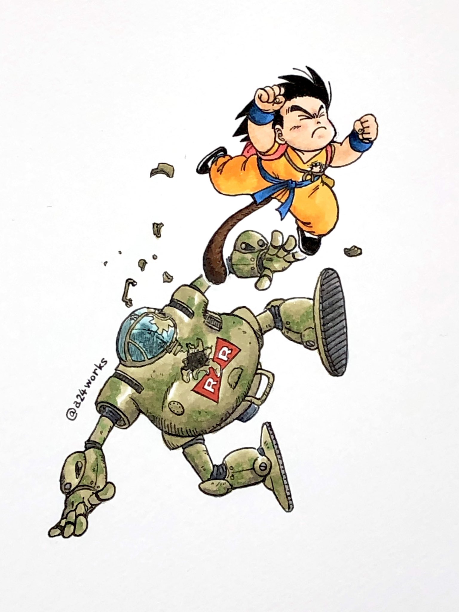 PSA10】JPB-42 孫悟空 鳥山明イラスト ドラゴンボールヒーローズ PSA10