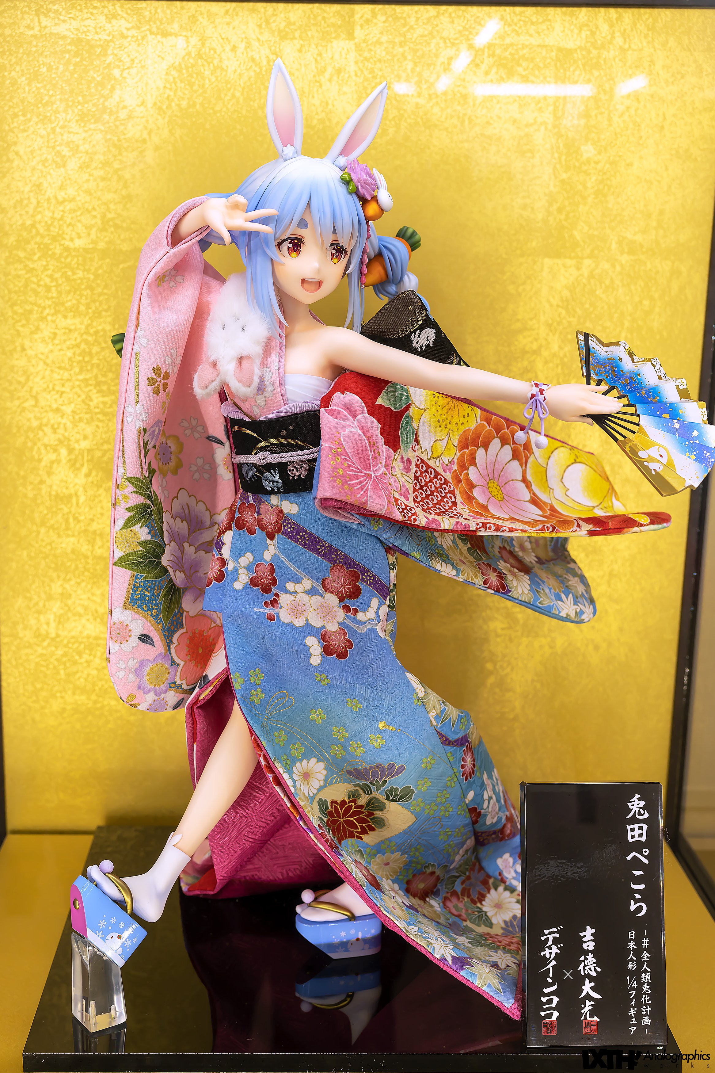 吉徳×デザインココ ホロライブ 兎田ぺこら 日本人形 1/4スケール
