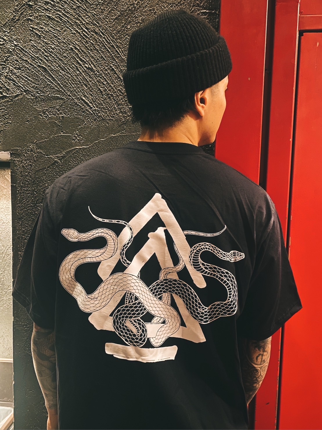 Yahoo!オークション - 新品 Lサイズ KNOSIS ノーシス Tシャツ ヘビ 蛇