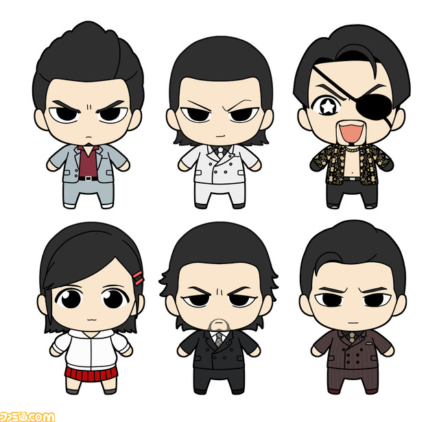 龍が如く』ぬいぐるみ＆缶バッジセット第1弾が予約受付中 Twitterで行