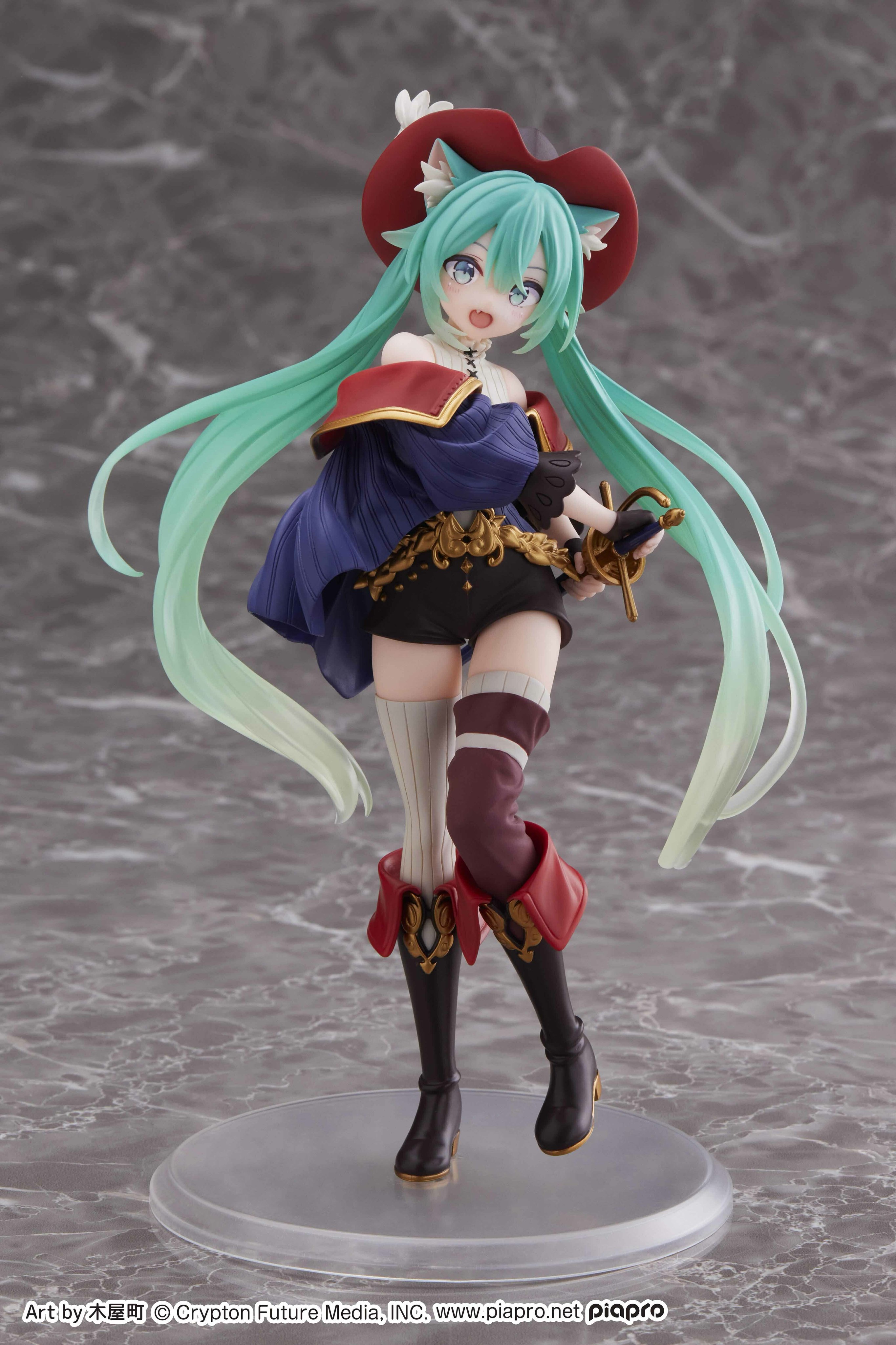 初音ミクWonderland長靴をはいた猫フィギュア6体セット