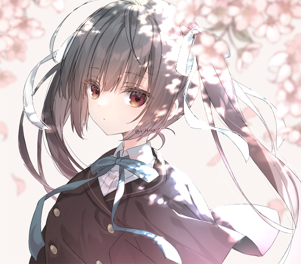 サクラノ詩 サクラノ刻 いぬきら(狗神煌) 複製サイン色紙 本間心鈴