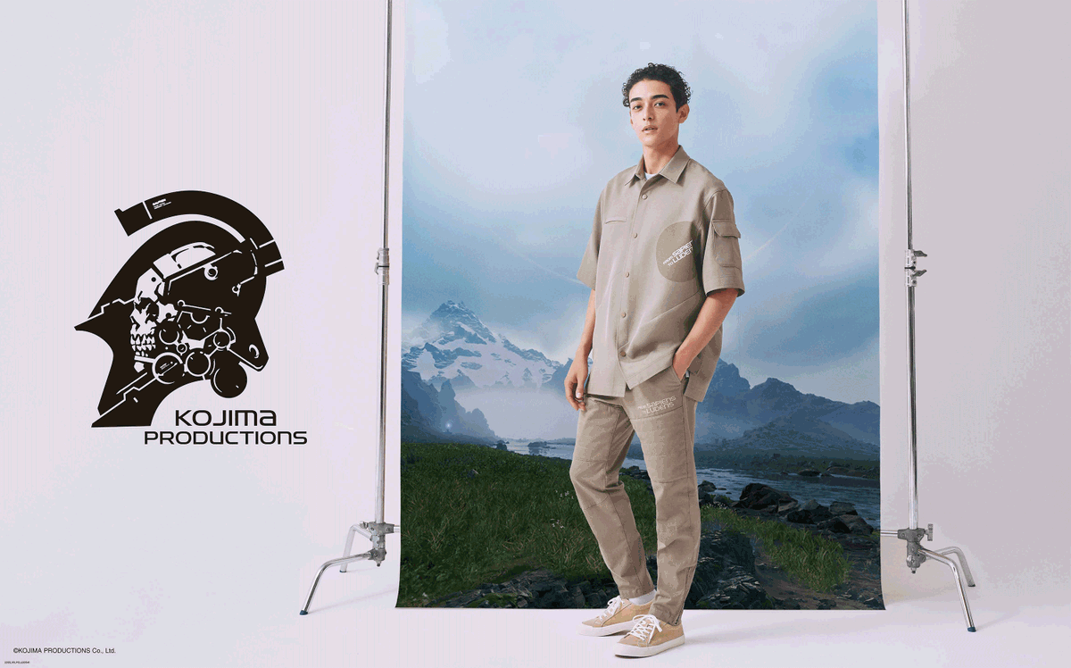 GU❎KOJIMA PRODUCTIONS コラボ第二弾が発表👍 アートディレクター新川