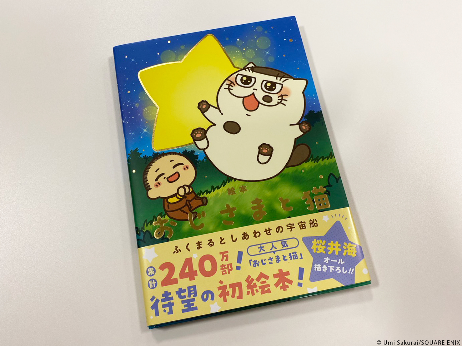 おじさまと猫桜井海先生描き下ろしイラスト複製原画※現存2点のうち1点