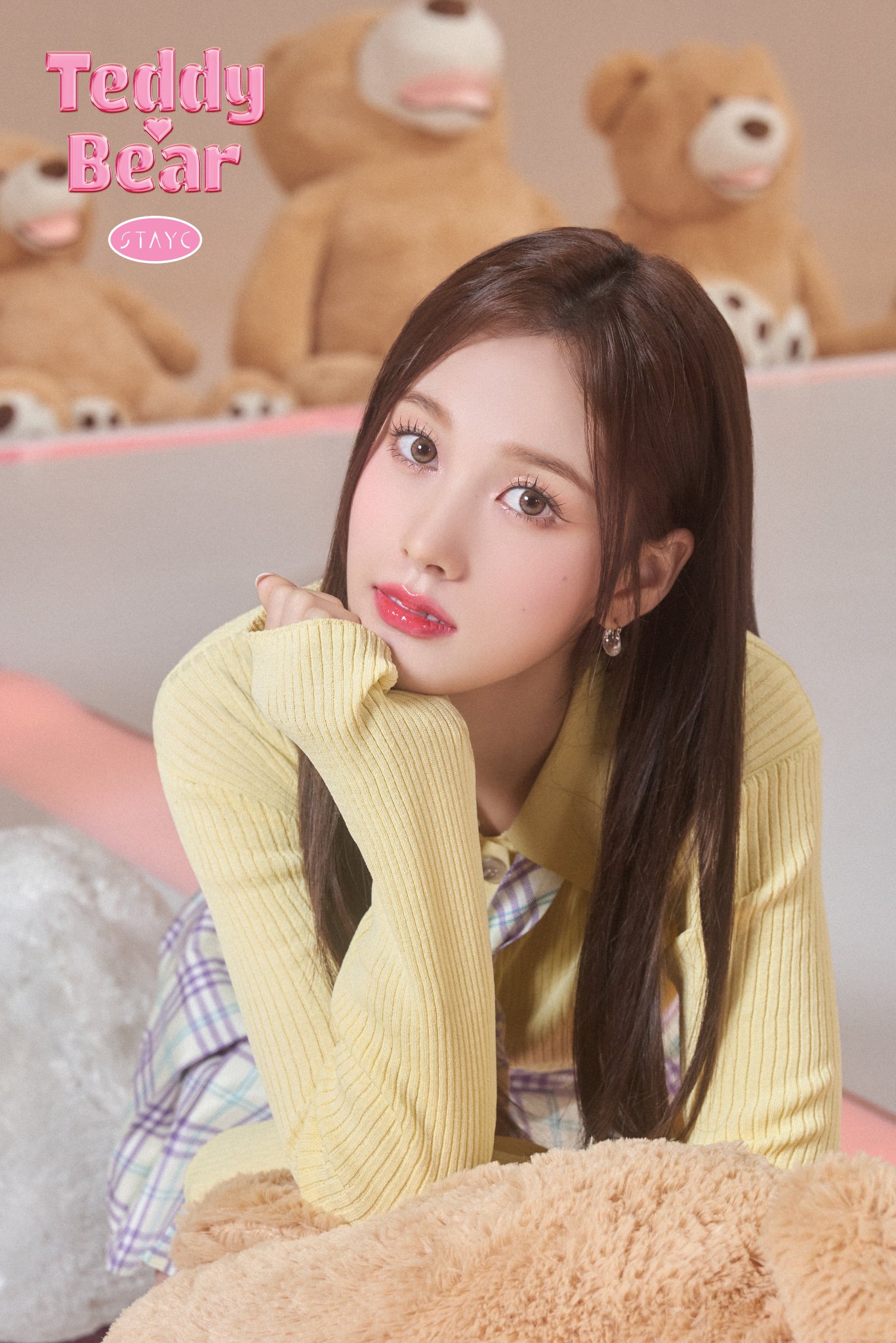 STAYC J ジェイ TEDDY BEAR JAPAN サイン入りチェキ STAYC J ジェイ