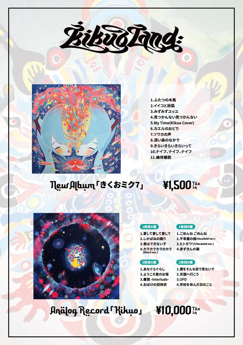 お待たせしました、ギリギリまで色々作りまくってました！「kikuoland