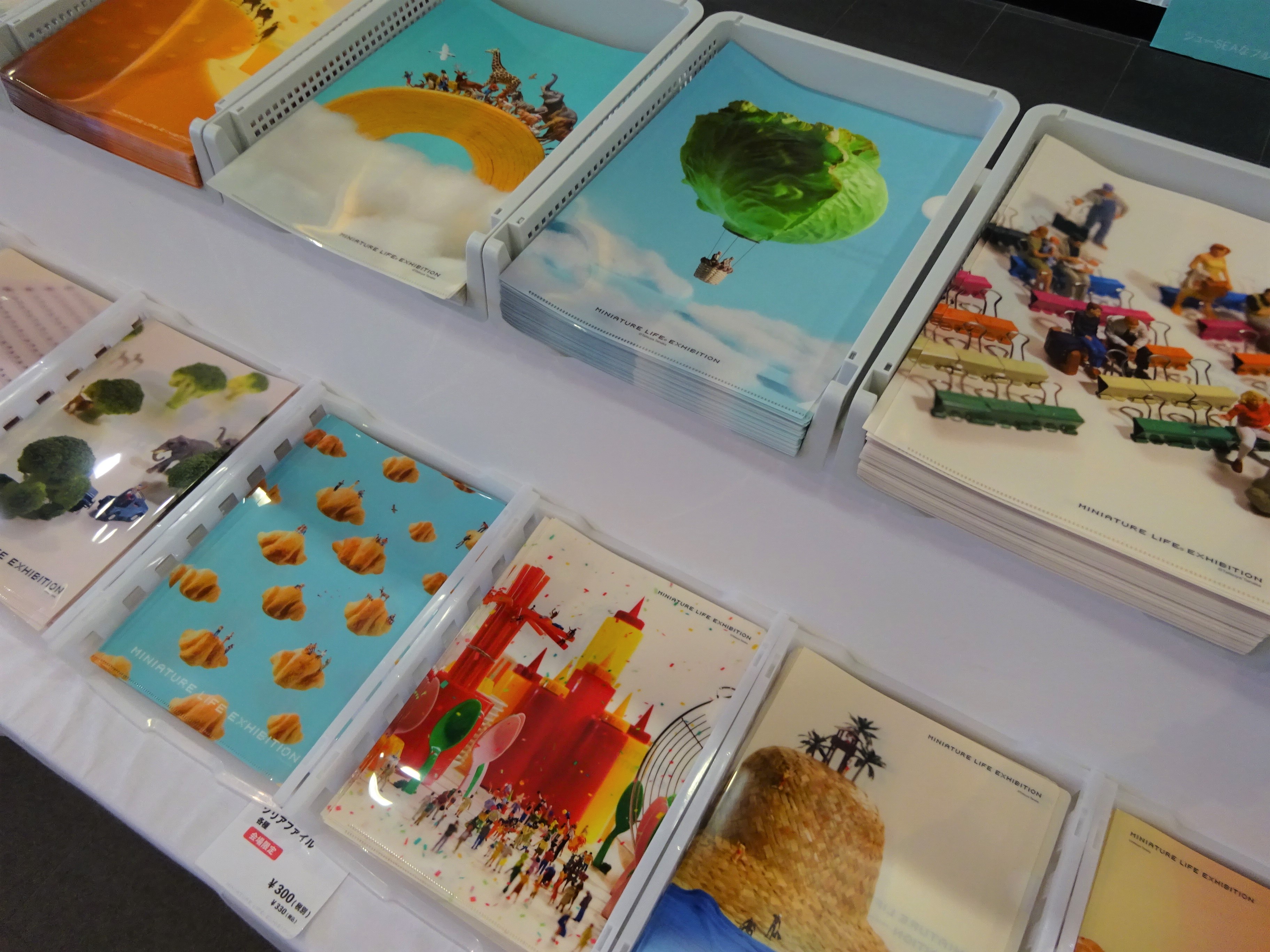 田中達也 ミニチュアライフ展 佐賀会場限定クリアファイル 10枚 Amazon
