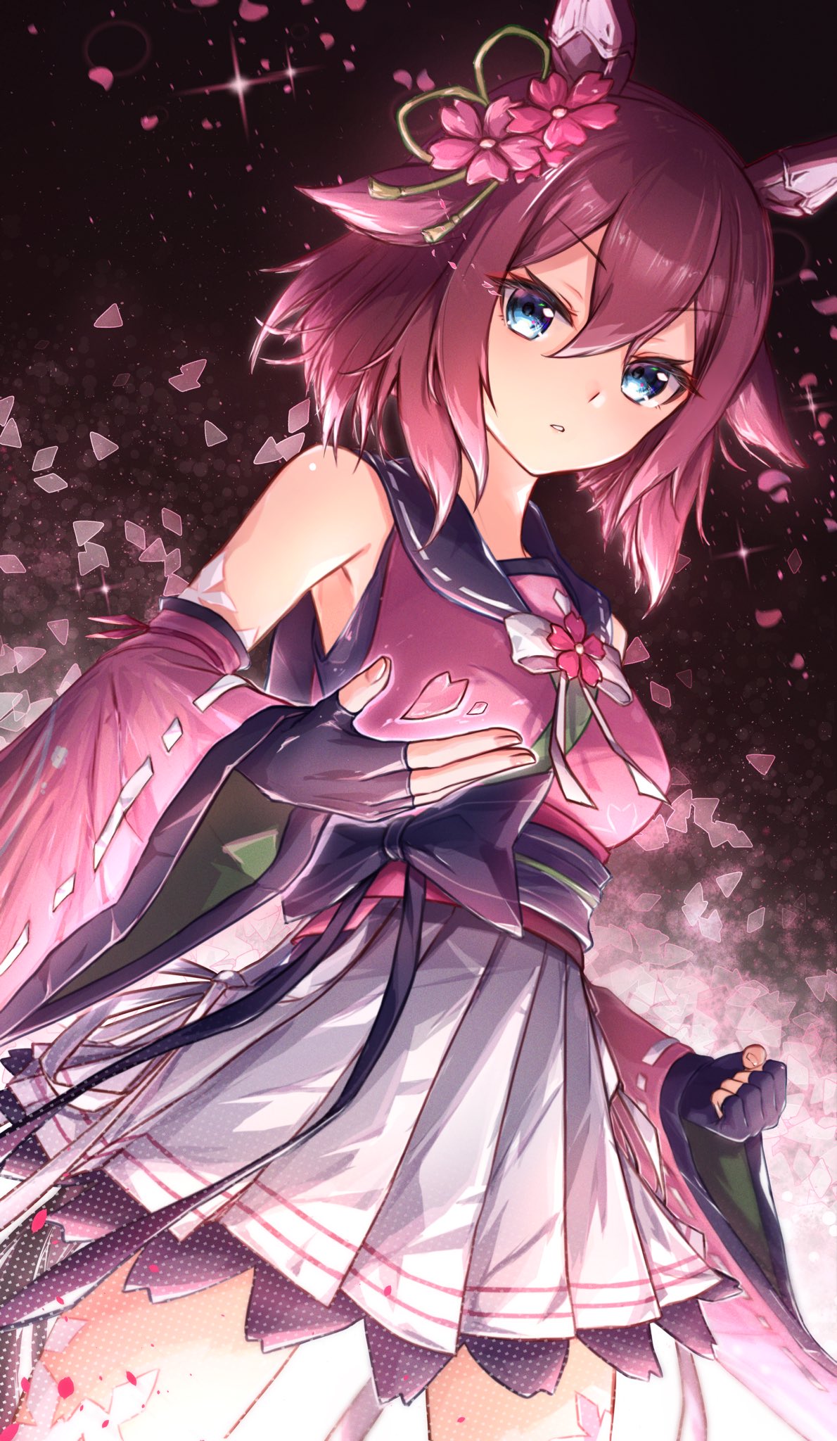 日下開山・花あかり サクラチヨノオー SPサイン SP 日下開山・花あかり