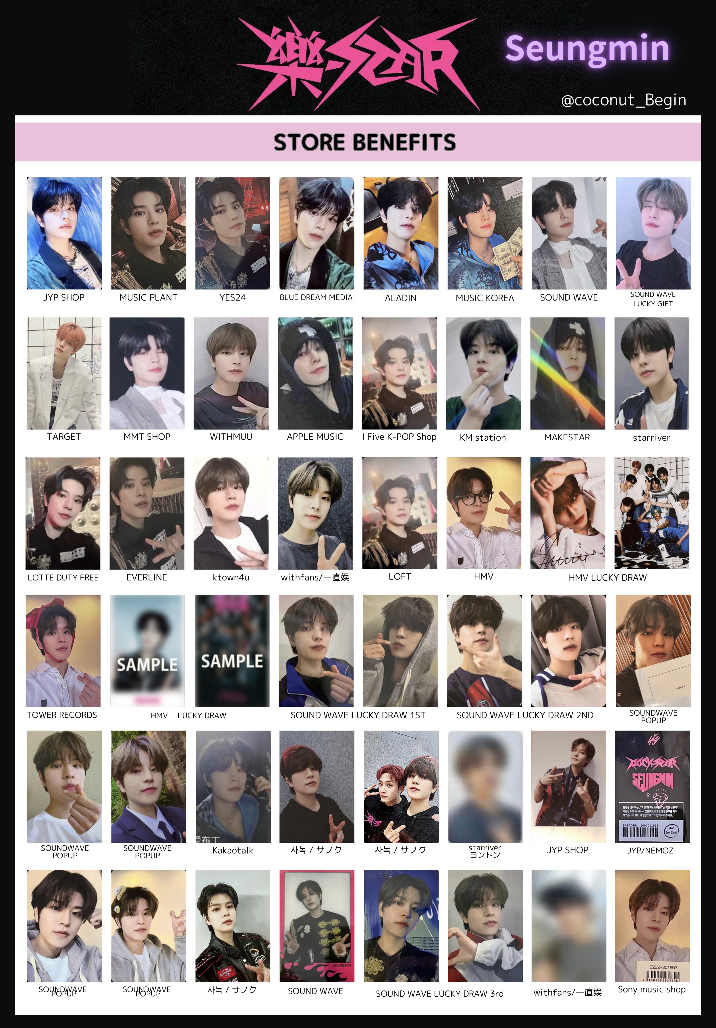 フィリックス StrayKids 樂-STAR 1週目 限定 サノク トレカ StrayKids