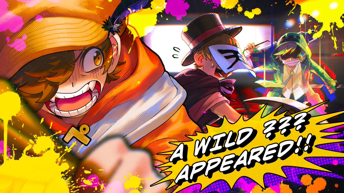 告知イラストを描かせていただきました！🙇‍♂️ 天落記第二部、明日