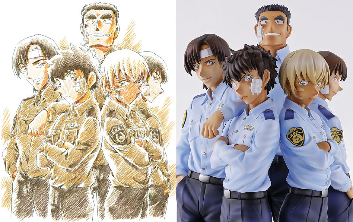 希少】名探偵コナン 警察学校組 ボイスフィギュア 希少】名探偵コナン