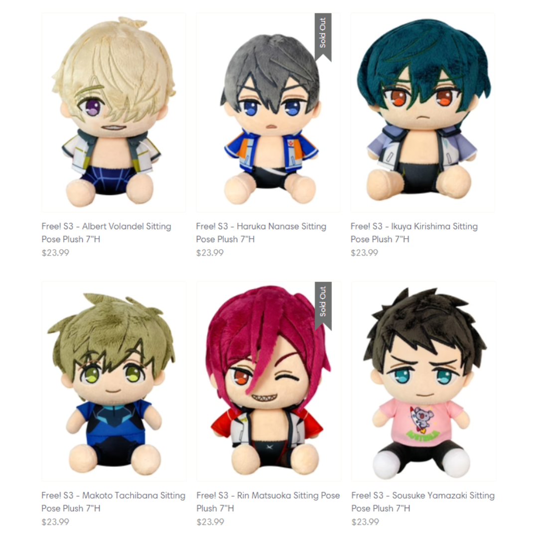 Free!　宗介　アメリカ　ぬいぐるみ　コアラ　アメぬい