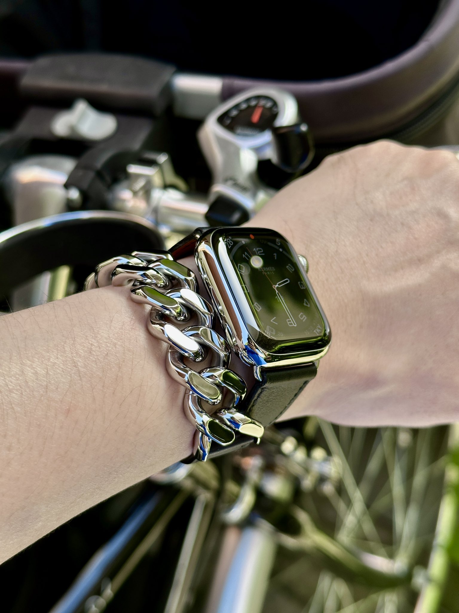 超希少】Apple Watch Hermès 最新 グルメット・ドゥブルトゥール 希少