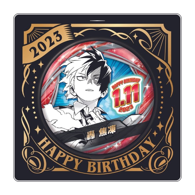 ヒロアカ 轟焦凍 light color style ヨドバシ 缶バッジ10個 ヒロアカ