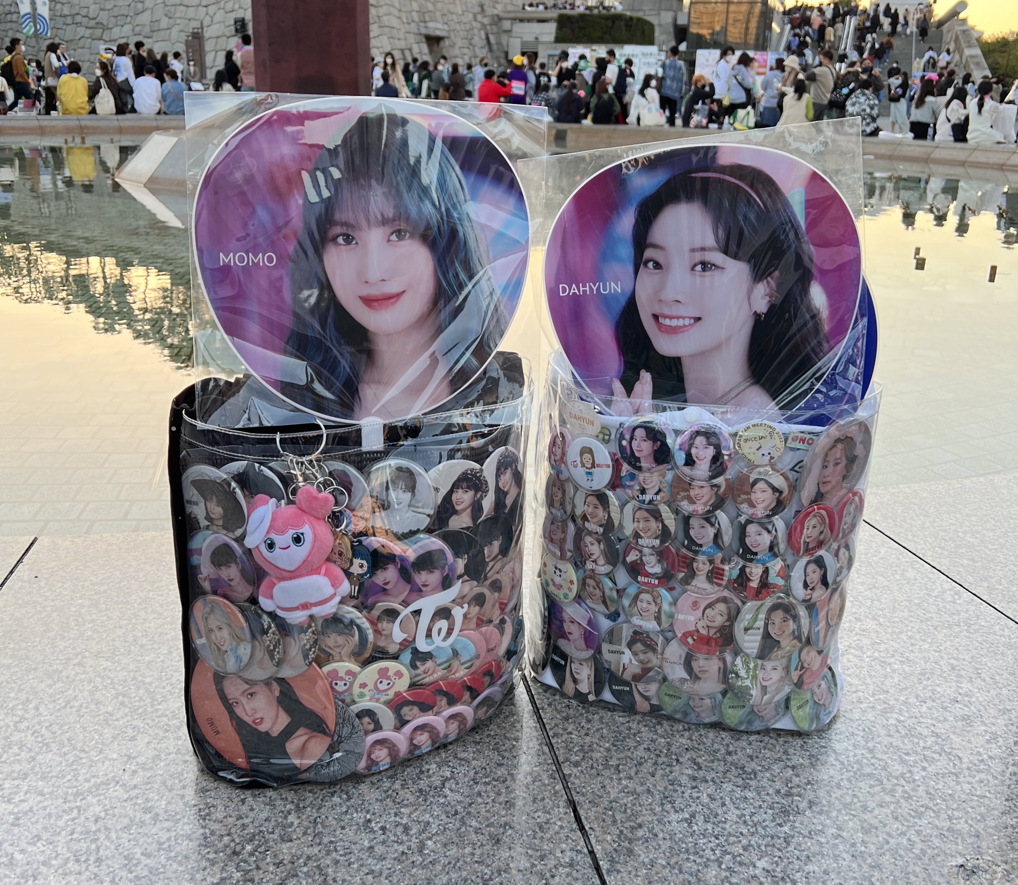 twice モモ、チェヨン痛バック TWICE モモ 痛バ キャンディポップ