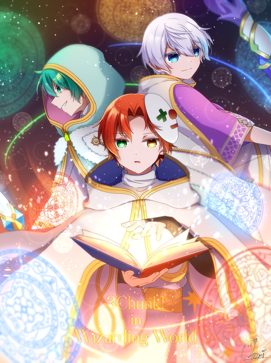 魔法少年さんちゃんく！🪄💫 #ぴくちゃんく