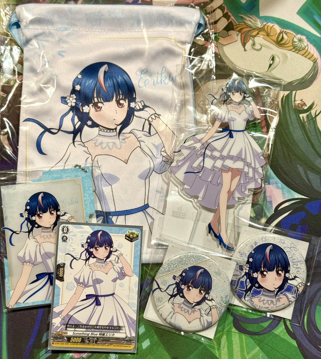 4枚 Something Blue 明星エリカ ヴァンガード くじロード PR カード