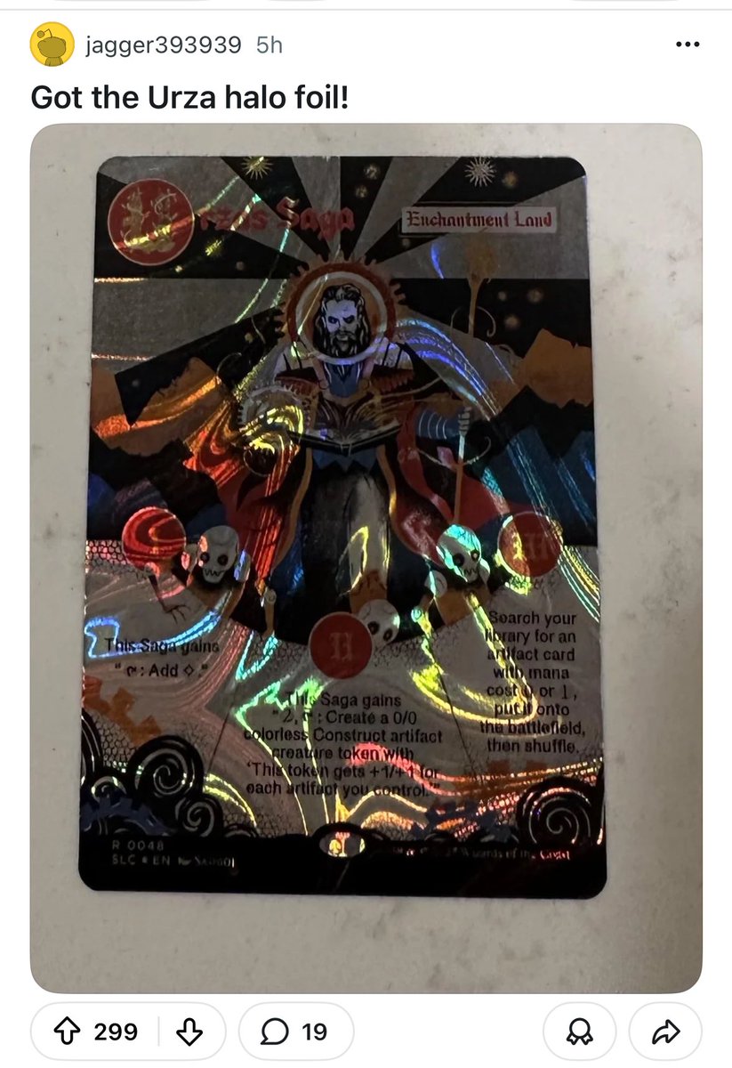 Urza's Saga (Halo Foil) • Secret Lair: An Encyclopedia of Magic