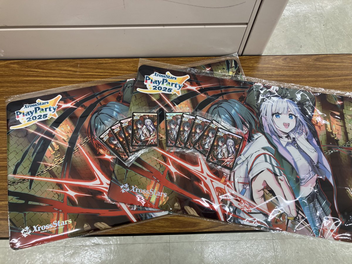 XrossStars Play Party 2025 5連勝記念 プレイマット XrossStars Play