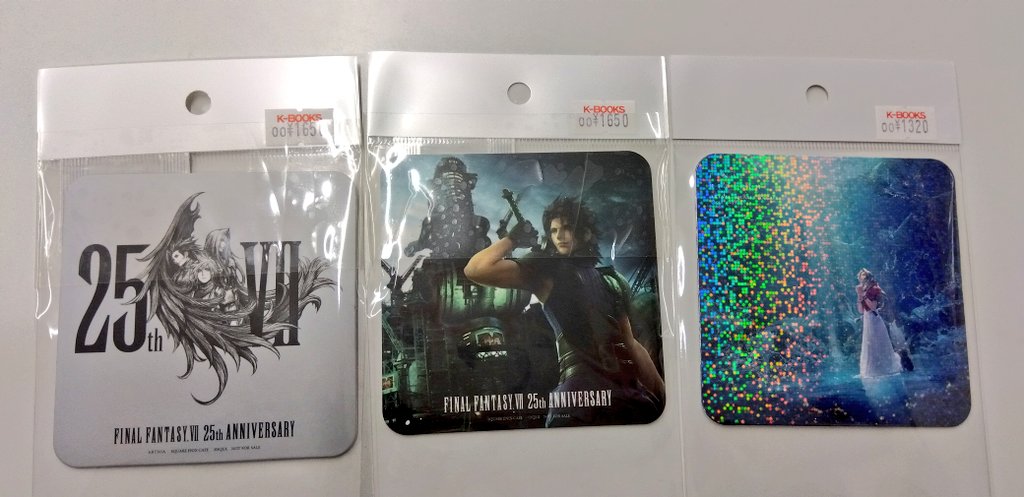 スクエニカフェ FF7R 限定 コラボ WOFF クラウド コースター