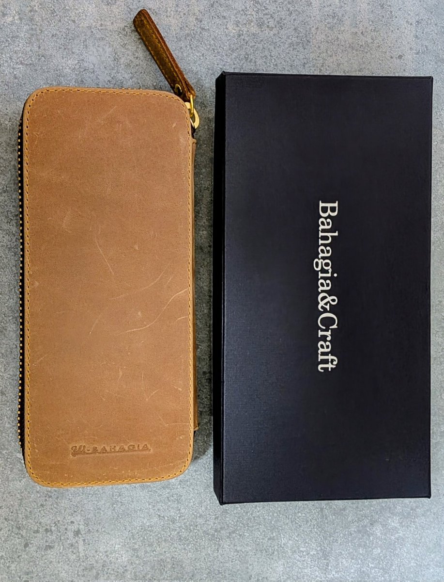 Bahagia & craft/バハギア 7本差し 廣瀬鐵筆堂モデル 希少}Bahagia