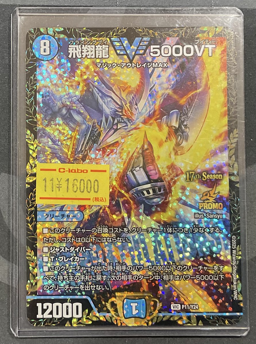 飛翔龍 V5000VT CSプロモ 2枚専用 飛翔龍5000VT cs プロモ デュエマ