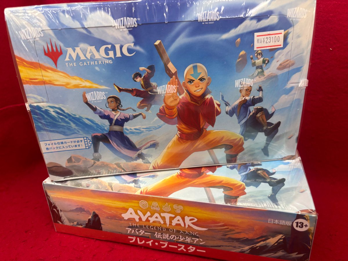 ワ*オ様 アバター伝説の少年アン5BOXプレリリース 世界的人気を誇る