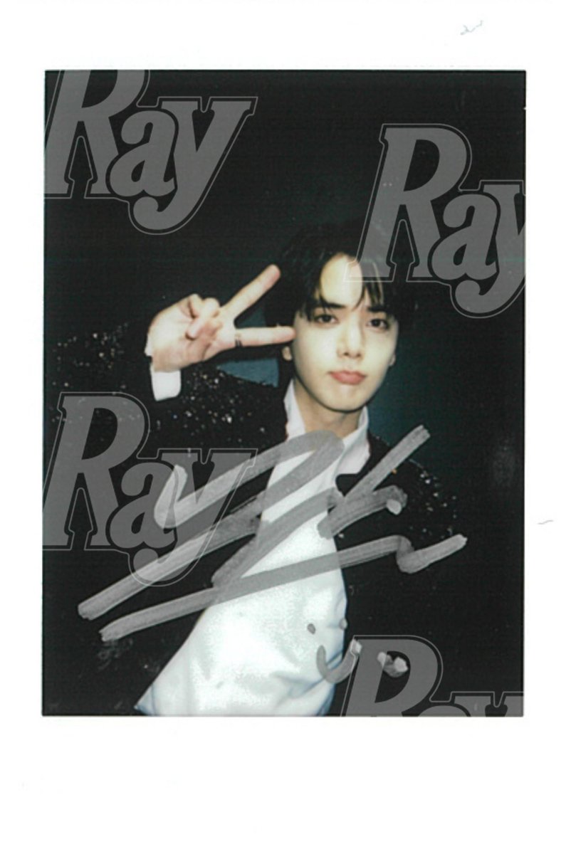 THEBOYZ キュー 直筆サイン ポラロイド チェキ IDID ヨンフン