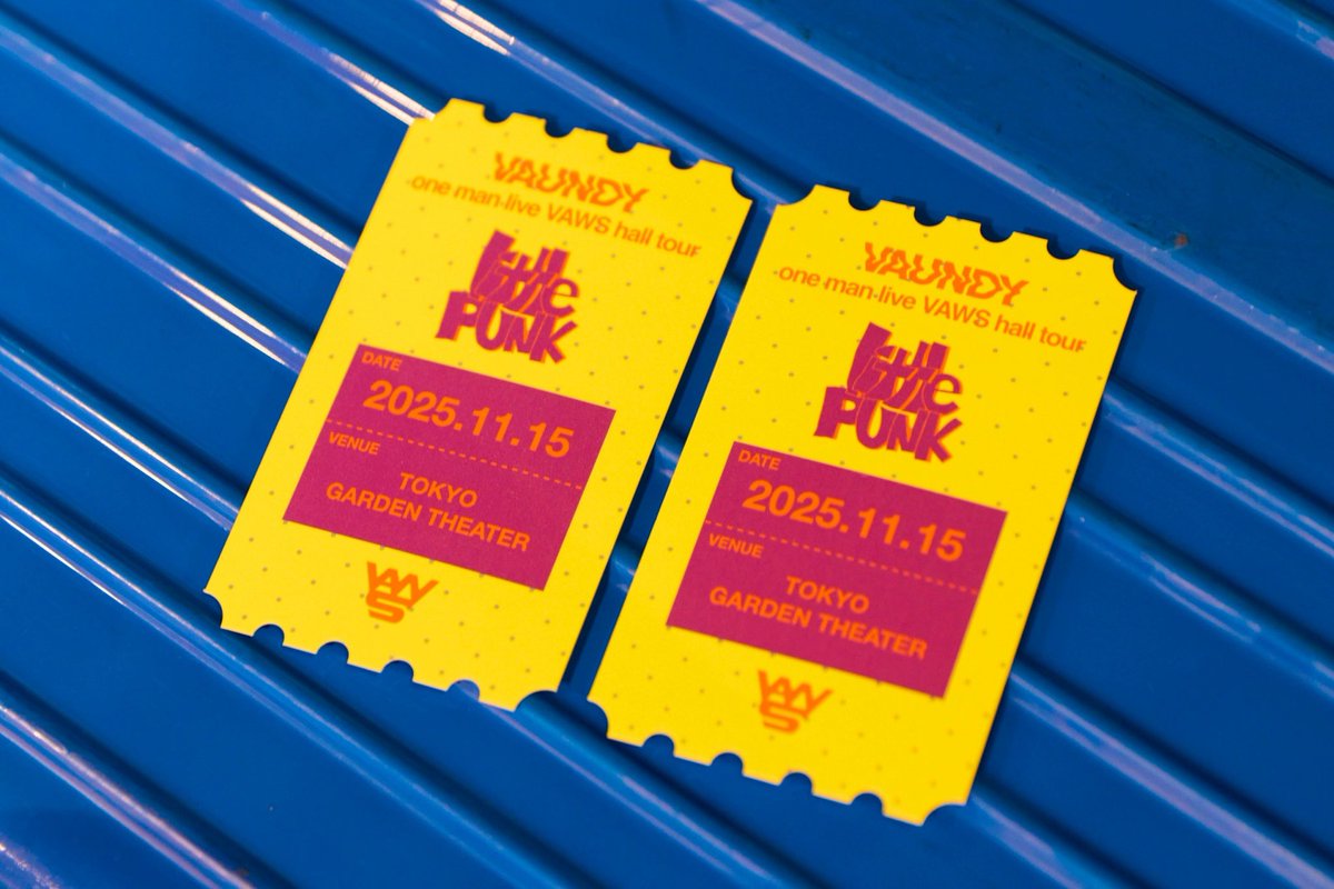 未開封】Vaundy VAWS限定 ラリー完走特典ピンズ 2025年10月18日（土